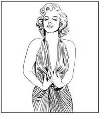 Marilyn Monroe Coloring Pages Bing Images Marilyn Monroe Artwork Marilyn Monroe Stencil Farm Animal Coloring Pages
