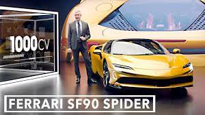 Ferrari Sf90 Spider 2021 Full Details In 2021 Ferrari Spider En Plein Air