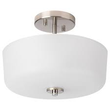 Karryd Ceiling Lamp Glass White Ikea