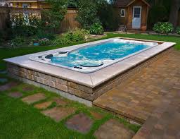 Swim Spas Durham Hot Tub Pool Supply Store Luxury Swimming Pools Swim Spa Landscaping Endless Pool