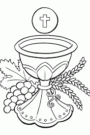 This free mass scavenger hunt allows students to search for different items. Kids Catholic Coloring Pages Coloring Home