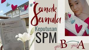 Surat rayuan semakan semula keputusan peperiksaan. Proses Semakan Semula Keputusan Spm 2016 Cute766