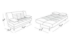 sofa bed dimensions meime co