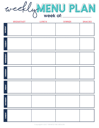Recipe Collection Binder Printable Kit Weekly Menu Planning Meal Planning Printable Weekly Menu Planning Printable