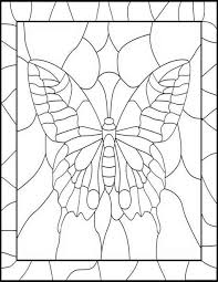 Butterfly Stained Glass Coloring Book Bibaxu Com Butterfly Coloring Page Coloring Pages Coloring Books