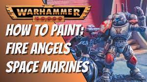 How-to paint Primaris Spaces Marine Fire Angel Space Marines with speed  paint #warhammer40k - YouTube
