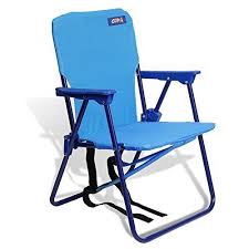 Kid S Backpack Chair With Safety Lock To Prevent Accidents Children Steel By Jgr Copa Backpack Beach Chair Backpacking Chair Beach Kids