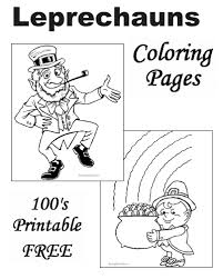 Download and print out this leprechaun gift coloring page. Leprechaun Coloring Pages For St Patrick Day