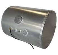75 Gallon Aluminum Cylindrical Shaped Diesel Fuel Tank