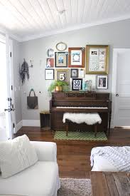Gallery Wall Above Piano And Placement Piano Living Rooms Piano Room Decor Piano Decor