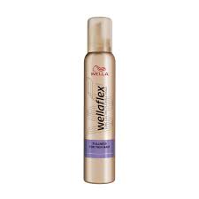 It is suitable for all hair types and styles. Wellaflex Fullness For Thin Hair Ultra Strong Mousse Hold 5 5 200 Ml Wella