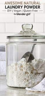Plus, you'll have the satisfaction of knowing exactly which ingredients are being used to wash your laundry. Homemade Natural Laundry Detergent Powder The Blender Girl