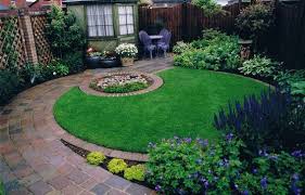 25 Amazing Garden Landscaping Ideas And Designs Circular Garden Design Sloped Garden Small Garden Design