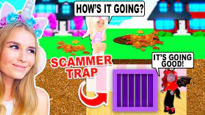 She is also available on other social media platforms. Building A Scammer Trap In Adopt Me Roblox Youtube