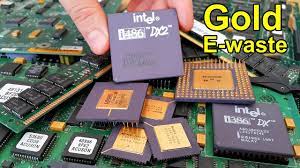 How To Recover Gold From E Waste Recycling Gold Electronic Scraps Computer Chips And Circuits Youtube