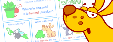 We located the key for the lock. English Prepositions Posters Grammar Printables For Kids