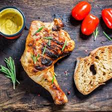 Pintade A La Moutarde Recette Pintade Recette Idee Recette Poulet Fume
