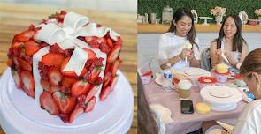 Strawberry Picnic Cake| Summer Cake Decorating Class