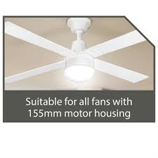 The ceiling fan install was something i have been familiar with in the past and i felt like i knew what i was doing. Easy Installation Arlec Ceiling Fan Light White Oyster Style Australian Brand Wall Fixtures Home Garden