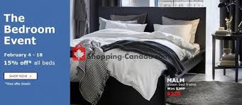 Click here to shop the sale. Ikea Canada Flyer The Bedroom Event February 4 February 18 2019 Shopping Canada