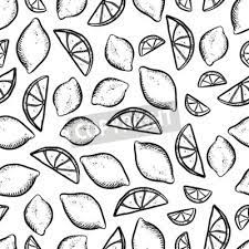 Weitere ideen zu schöne muster, muster, häkeln. Vector Nahtlose Muster Mit Sketsh Zitronen Schone Muster Mit Fototapete Fototapeten Drachenfrucht Nahtlose Muster Handlich Myloview De