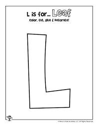While it's not easy getting your hands on the alphabet books of these languages, you could certainly print them yourselves in various styles using these online templates. Printable Letter L Craft Woo Jr Kids Activities Children S Publishing