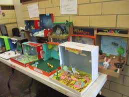 The diorama displays 2 or more plants from the habitat and is labeled appropriately. 5th Grade St Ambrose Catholic School On The Hill