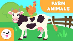 Farm animals with sample text. Farm Animals For Kids Vocabulary Fo Kids Youtube