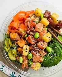 17 Poke Bowl Recipes To Try At Home Homemade Recipes Poke Bowl Recipe Raw Food Recipes Bowls Recipe