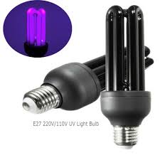 40w E27 220v Blacklight Low Energy 395nm Uv Light Bulb Screw Ultraviolet Lamp Ebay