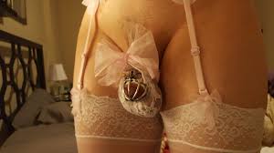 Lace Bows And Chastity Sissy Chastity R Udominate My Dms
