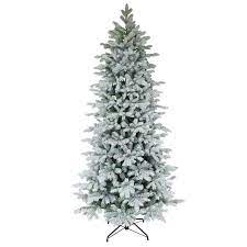 Puleo Kelford Fir Flocked Slim Christmas Tree 7 5ft Mid Ulster Garden Centre Hortus Vitae Ltd Christmas tree snow flocked hinged slim xmas tree home decoration snowy white tc. puleo kelford fir flocked slim christmas tree 7 5ft