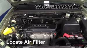 2007 toyota highlander trims and specs. Air Filter How To 2001 2007 Toyota Highlander 2004 Toyota Highlander 3 3l V6