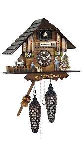 the goats turn to the rhythm of the seconds beautiful little battery powered heidi haus cuckoo call every hour 12 different melodi cuckoo clock cuckoo clock