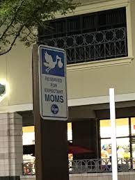 The Parking Space Closest To The Entrance To Kroger Is Reserved For Pregnant Mothers Church Signs Pregnant Mother Expecting Moms