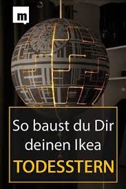 Video Anleitung Aus Ikea Lampe Wird Todesstern Star Wars Merch Ist Leider Teuer Zum Gluck Hat Der Schwedische Mo In 2020 Ikea Lamp Star Wars Merch Star Wars Diy
