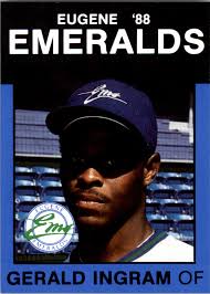 1988 Eugene Emeralds Best #26 Gerald Ingram