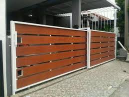 60 contoh model desain pagar rumah minimalis modern terbaru keberadaan pagar pada sebuah rumah merupakan hal yang tidak bisa. Contoh Pagar Minimalis Motif Kayu Content
