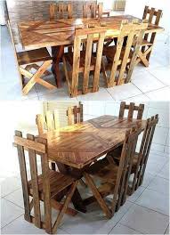 Pallets Dining Table Pallet Dining Table Dining Table Wooden Pallets