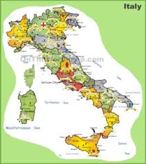 The region has become a renowned producer of fine food and wine, which residents argue is the best in. Italy Map Maps Of Italian Republic