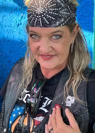 Introduction to Timbo and wife at motorcycle rally