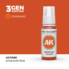 AK-Interactive: (3rd Gen) Acrylic - Amaranth Red (17ml)