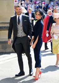 His father ted beckham was a kitchen fitter and his mother sandra, a hair stylist. David Beckham Photos Photos Prince Harry Marries Ms Meghan Markle Windsor Castle David Beckham Suit Wedding Suits Men David Beckham Style