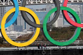 Official source for information on ariake urban sports park: File Photo Olympic Rings Reinstallation At The Waterfront Area At Odaiba Marine Park In Tokyo Japan Forward