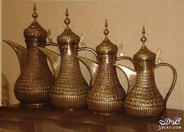 أدوات ضيافة عربية اواني القهوة التراثية دلة الشاي للضيوف اطقم دله ملونة tea arabic tea coffee tea