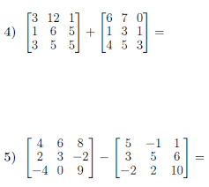 Adding And Subtracting Matrices Worksheet With Solutions Worksheets Adding And Subtracting Subtraction