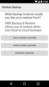 The backup and restore application is used to make backups of content to the internal storage of your phone or to a usb storage device. Sms Backup Restore Apk Download For Android