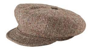 Tweed Spitfire Cap In Brown Newsboy Spitfire 8 4 Cap Cabby Paperboy Casket New York Hat Co Vintage Cap Newsboy Tweed