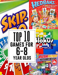 Top 10 Games For Kids 6 8 Years Old Andrea S Notebook Games For Kids Fun Games For Kids Activities For 6 Year Olds