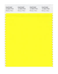 Sometimes it has a slightly greenish tint. Buy Pantone Smart Swatch 12 0643 Blazing Yellow Yellow Pantone Pantone Color Swatch
